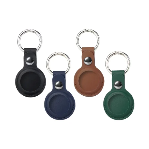 PU Leather Key Chain for Apple Airtags